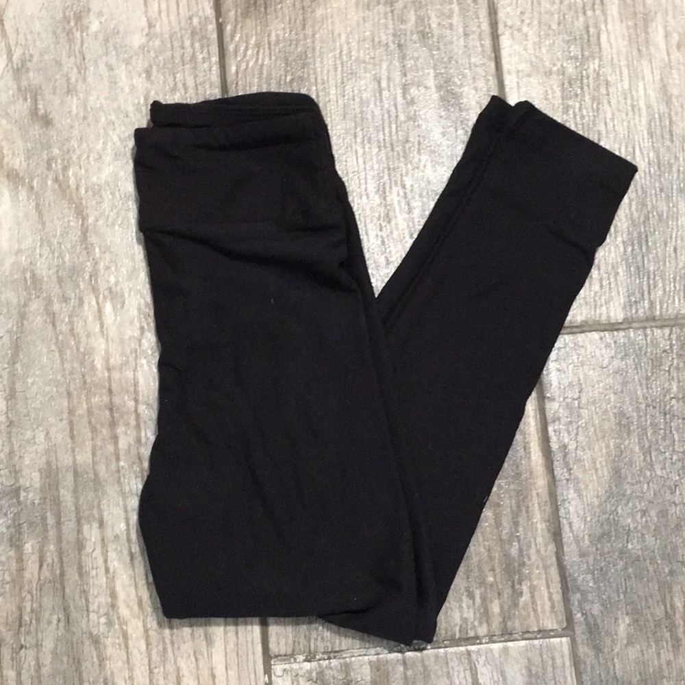 New S/M solid black LuLaRoe leggings